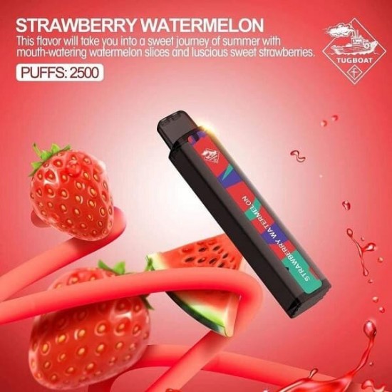 Tugboat XXL 2500 Strawberry Watermelon  en uygun fiyatlar ile puffelektroniksigara.orgda! Tugboat XXL 2500 Strawberry Watermelon özellikleri, fiyatı, incelemesi, yorumları ve taksit seçenekleri için hemen tıklayın!