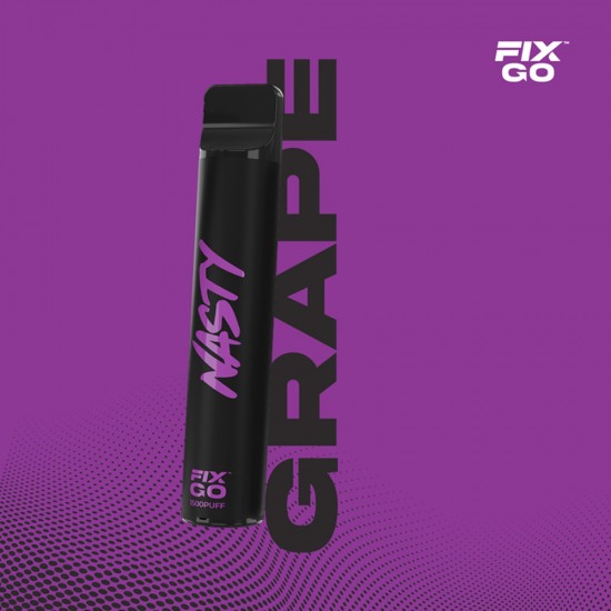 Nasty Fix Go 1500 Grape  en uygun fiyatlar ile puffelektroniksigara.orgda! Nasty Fix Go 1500 Grape özellikleri, fiyatı, incelemesi, yorumları ve taksit seçenekleri için hemen tıklayın!