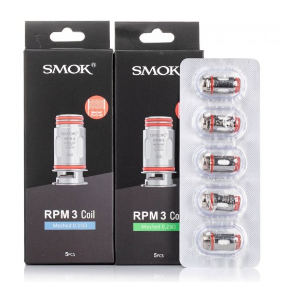SMOK RPM 3 Coil  en uygun fiyatlar ile puffelektroniksigara.orgda! SMOK RPM 3 Coil özellikleri, fiyatı, incelemesi, yorumları ve taksit seçenekleri için hemen tıklayın!