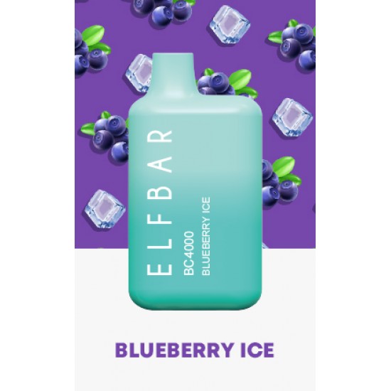 Elfbar 4000 Bluebrery ice  en uygun fiyatlar ile puffelektroniksigara.orgda! Elfbar 4000 Bluebrery ice özellikleri, fiyatı, incelemesi, yorumları ve taksit seçenekleri için hemen tıklayın!