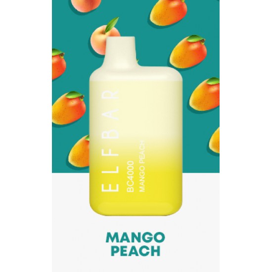 Elfbar 4000 Mango peach  en uygun fiyatlar ile puffelektroniksigara.orgda! Elfbar 4000 Mango peach özellikleri, fiyatı, incelemesi, yorumları ve taksit seçenekleri için hemen tıklayın!