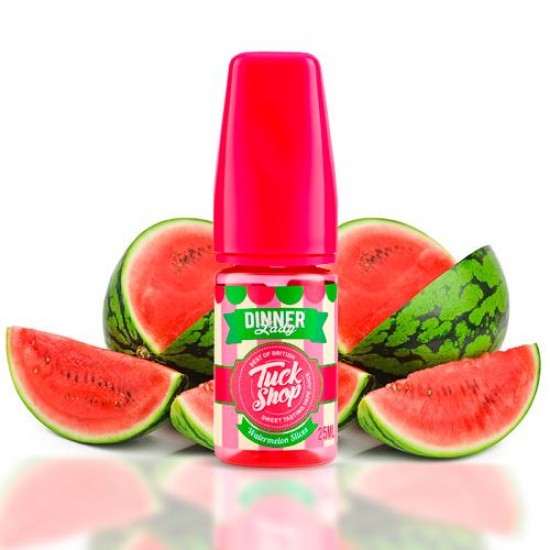 Dinner Lady Salt Likit Watermelon Slices 30mL  en uygun fiyatlar ile puffelektroniksigara.shopda! Dinner Lady Salt Likit Watermelon Slices 30mL özellikleri, fiyatı, incelemesi, yorumları ve taksit seçenekleri için hemen tıklayın!