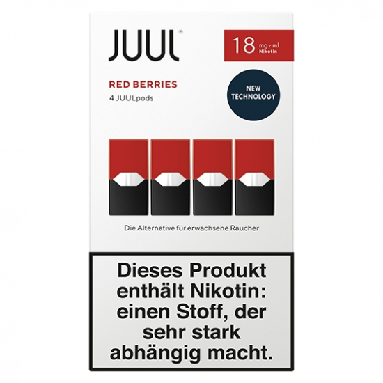 JUUL Pods Red Berries  en uygun fiyatlar ile puffelektroniksigara.shopda! JUUL Pods Red Berries özellikleri, fiyatı, incelemesi, yorumları ve taksit seçenekleri için hemen tıklayın!