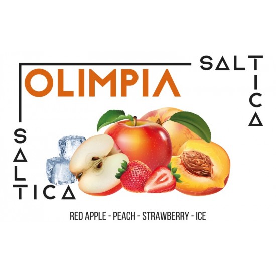 Saltica OLIMPIA Salt Likit 30ml  en uygun fiyatlar ile puffelektroniksigara.shopda! Saltica OLIMPIA Salt Likit 30ml özellikleri, fiyatı, incelemesi, yorumları ve taksit seçenekleri için hemen tıklayın!