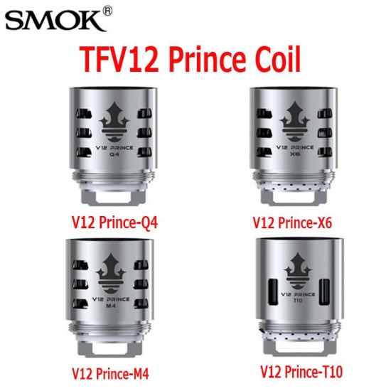 SMOK Prince TFV12 Coil  en uygun fiyatlar ile puffelektroniksigara.shopda! SMOK Prince TFV12 Coil özellikleri, fiyatı, incelemesi, yorumları ve taksit seçenekleri için hemen tıklayın!