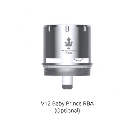 SMOK TFV12 Baby Prince RBA Coil  en uygun fiyatlar ile puffelektroniksigara.shopda! SMOK TFV12 Baby Prince RBA Coil özellikleri, fiyatı, incelemesi, yorumları ve taksit seçenekleri için hemen tıklayın!