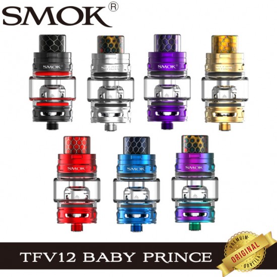SMOK TFV12 Baby Prince Tank 4.5ml  en uygun fiyatlar ile puffelektroniksigara.shopda! SMOK TFV12 Baby Prince Tank 4.5ml özellikleri, fiyatı, incelemesi, yorumları ve taksit seçenekleri için hemen tıklayın!