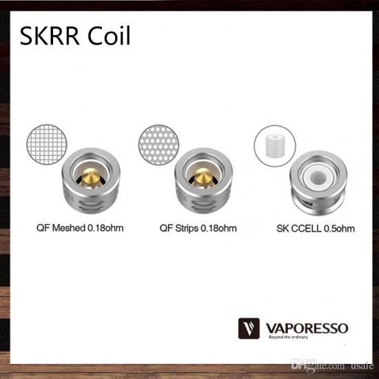 Vaporesso Skrr Atomizer GT CCELL Coil  en uygun fiyatlar ile puffelektroniksigara.shopda! Vaporesso Skrr Atomizer GT CCELL Coil özellikleri, fiyatı, incelemesi, yorumları ve taksit seçenekleri için hemen tıklayın!