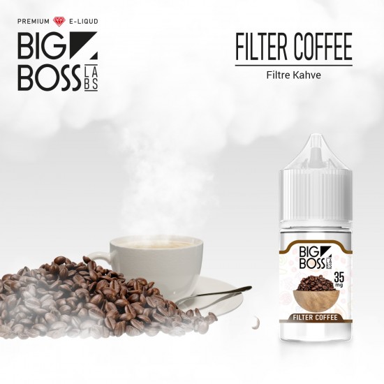 Big Boss Filter Coffe 30 ML Likit  en uygun fiyatlar ile puffelektroniksigara.shopda! Big Boss Filter Coffe 30 ML Likit özellikleri, fiyatı, incelemesi, yorumları ve taksit seçenekleri için hemen tıklayın!