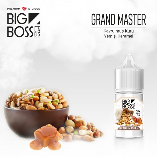 Big Boss Grand Master 30 ML Likit  en uygun fiyatlar ile puffelektroniksigara.shopda! Big Boss Grand Master 30 ML Likit özellikleri, fiyatı, incelemesi, yorumları ve taksit seçenekleri için hemen tıklayın!
