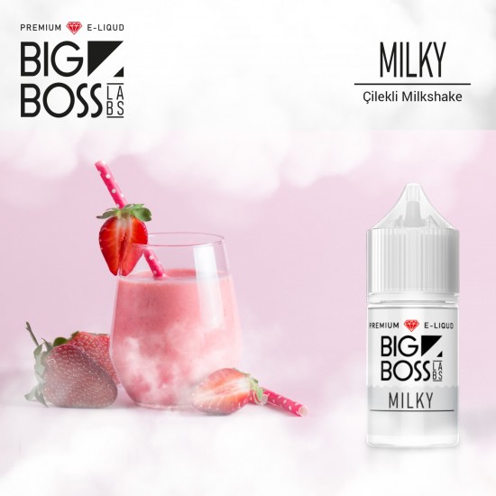 Big Boss Milky 30 ML Likit  en uygun fiyatlar ile puffelektroniksigara.shopda! Big Boss Milky 30 ML Likit özellikleri, fiyatı, incelemesi, yorumları ve taksit seçenekleri için hemen tıklayın!