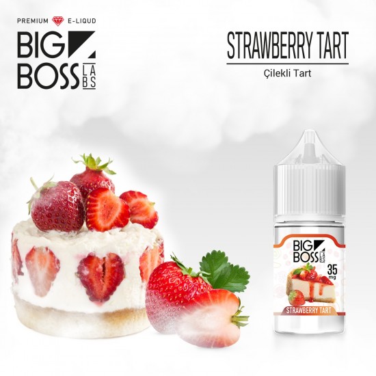 Big Boss Strawbery Tart 30 ML Likit  en uygun fiyatlar ile puffelektroniksigara.shopda! Big Boss Strawbery Tart 30 ML Likit özellikleri, fiyatı, incelemesi, yorumları ve taksit seçenekleri için hemen tıklayın!