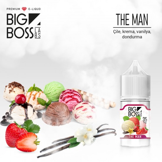 Big Boss Theman 30 ML Salt Likit  en uygun fiyatlar ile puffelektroniksigara.shopda! Big Boss Theman 30 ML Salt Likit özellikleri, fiyatı, incelemesi, yorumları ve taksit seçenekleri için hemen tıklayın!