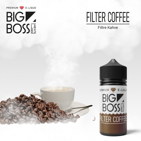 Big Boss 60 ML Filter Coffe Likit  en uygun fiyatlar ile puffelektroniksigara.shopda! Big Boss 60 ML Filter Coffe Likit özellikleri, fiyatı, incelemesi, yorumları ve taksit seçenekleri için hemen tıklayın!