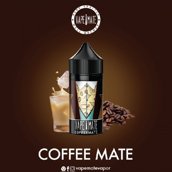Vape Mate Coffee Mate 30 ML Salt Likit  en uygun fiyatlar ile puffelektroniksigara.shopda! Vape Mate Coffee Mate 30 ML Salt Likit özellikleri, fiyatı, incelemesi, yorumları ve taksit seçenekleri için hemen tıklayın!