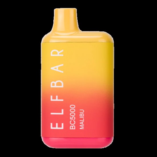 Elfbar 5000 Malibu  en uygun fiyatlar ile puffelektroniksigara.shopda! Elfbar 5000 Malibu özellikleri, fiyatı, incelemesi, yorumları ve taksit seçenekleri için hemen tıklayın!