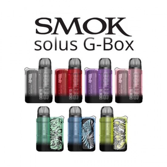 Smok Solus G-Box Pod Elektronik Sigara  en uygun fiyatlar ile puffelektroniksigara.shopda! Smok Solus G-Box Pod Elektronik Sigara özellikleri, fiyatı, incelemesi, yorumları ve taksit seçenekleri için hemen tıklayın!
